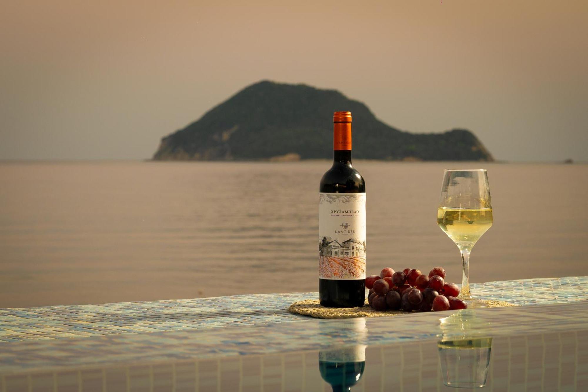 Violet Beach Front Private Villa Laganas Zewnętrze zdjęcie