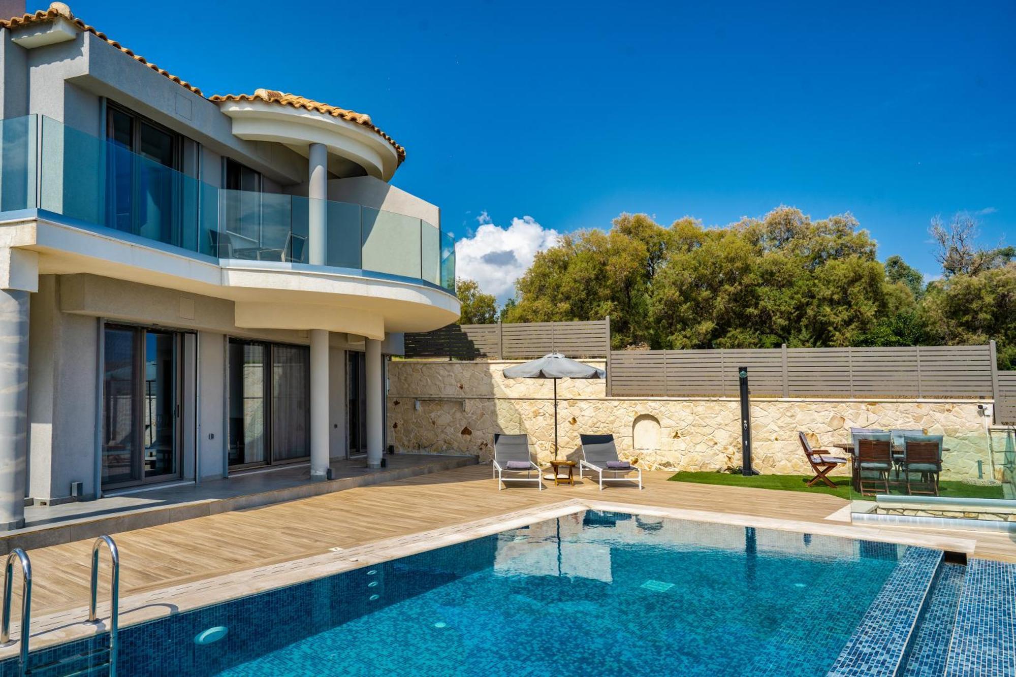 Violet Beach Front Private Villa Laganas Zewnętrze zdjęcie