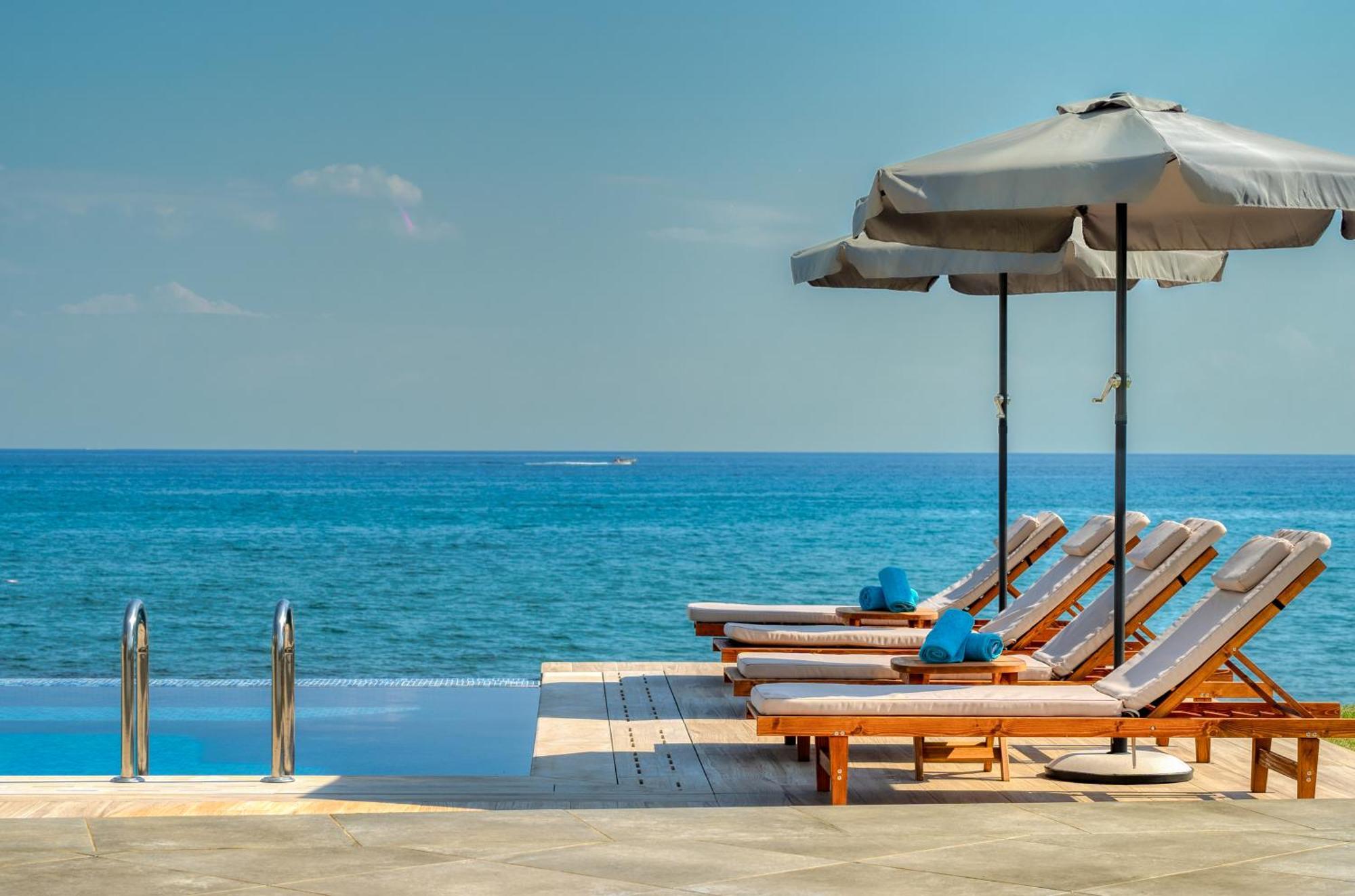 Violet Beach Front Private Villa Laganas Zewnętrze zdjęcie
