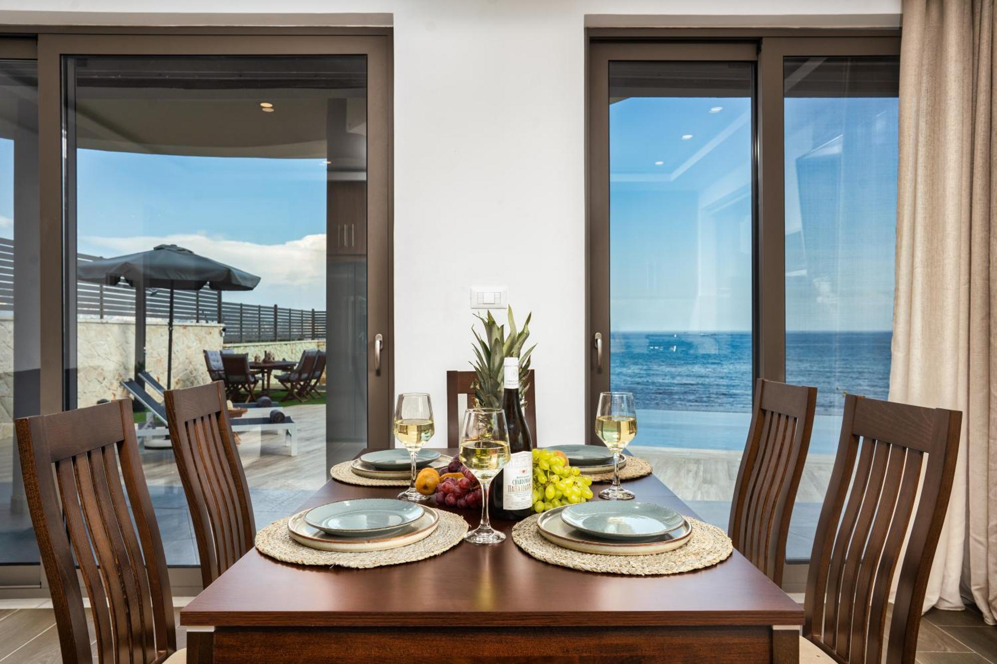 Violet Beach Front Private Villa Laganas Zewnętrze zdjęcie